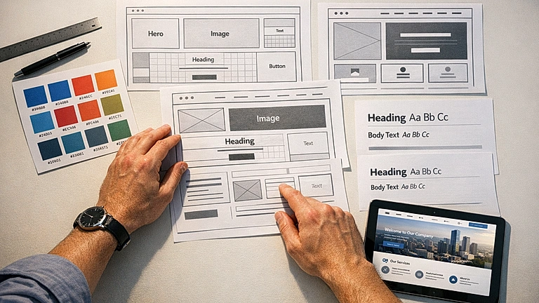 Corporate Design Website – /