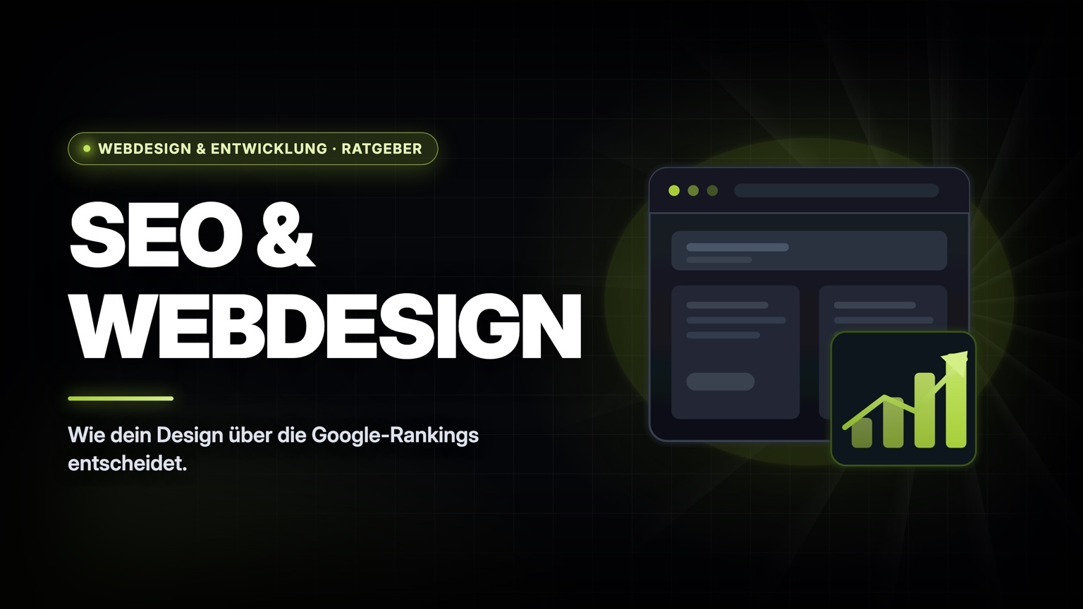 SEO Webdesign – wie Design-Entscheidungen die Google-Rankings einer Website beeinflussen