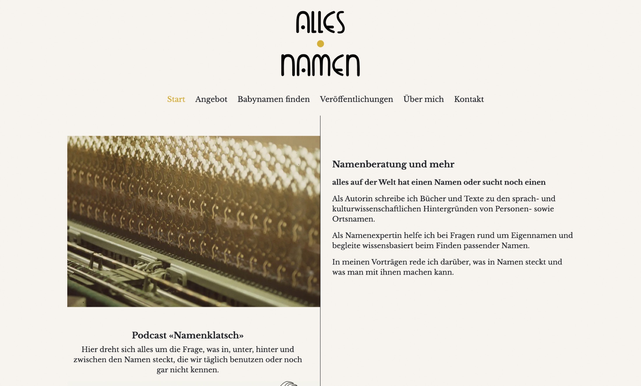 ALLES über NAMEN