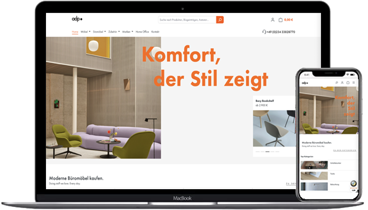 Shopify-Agentur inventivo – Konzept, Themes, App-Entwicklung aus einer Hand
